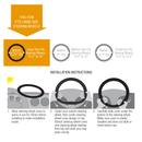 Mossy Oak Break-up Country Truck & SUV Steering Wheel Cover (Copy) LeadPro Inc