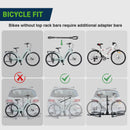Season Guard Bike Rack Hitch for Car 2 Bikes, Foldable & Tilt, Anti-wobble Easy Install for Heavy Mountain Ebike Fits 2" Receiver, 160 lbs Capacity, Fat Tire up to 5" LeadPro Inc