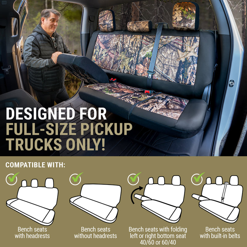 Mossy Oak Truck Bench Seat Cover