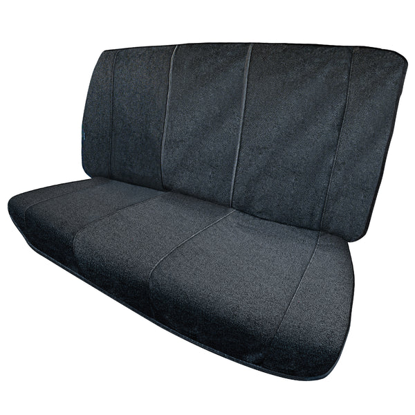 Leadpro Backseat Towel Bench Seat Cover for Cars. Midsize Trucks, and SUVs, Black 