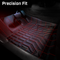 Season Guard 3D Floor Mat Liner, Jeep Cherokee 2016-2018  Front and Rear Seat 3pc LeadPro Inc