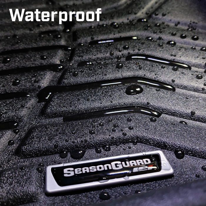 Season Guard 3D Floor Mat Liner, Jeep Cherokee 2016-2018  Front and Rear Seat 3pc LeadPro Inc