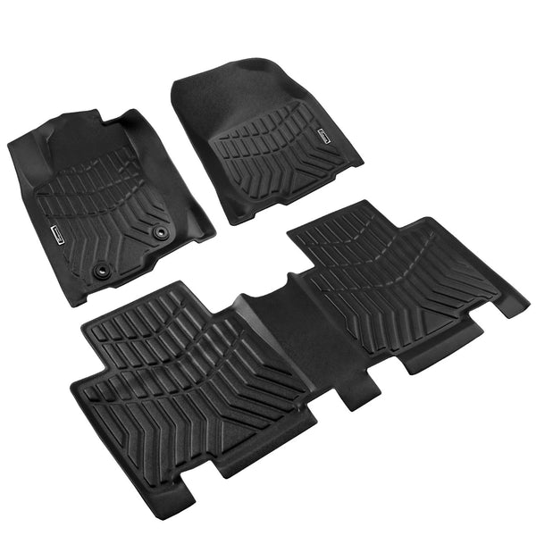 Season Guard 3D Floor Mat Liner, Toyota Rav4 2013-2018 Front and Rear Seat 3pc LeadPro Inc