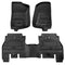 Season Guard 3D Floor Mat Liner, Jeep Wrangler JL 2018-2019  Front and Rear Seat 3pc LeadPro Inc