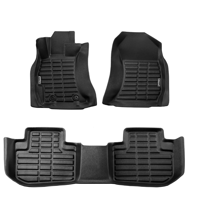 Season Guard 3D Floor Mat Liner, Subaru Forester 2013-2018 Front and Rear Seat 3pc LeadPro Inc